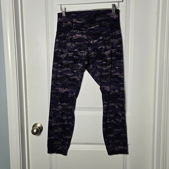 Lululemon Align Pant II (25") - 8 Rip Wave Purple Thunder Black - Picture 3 of 7